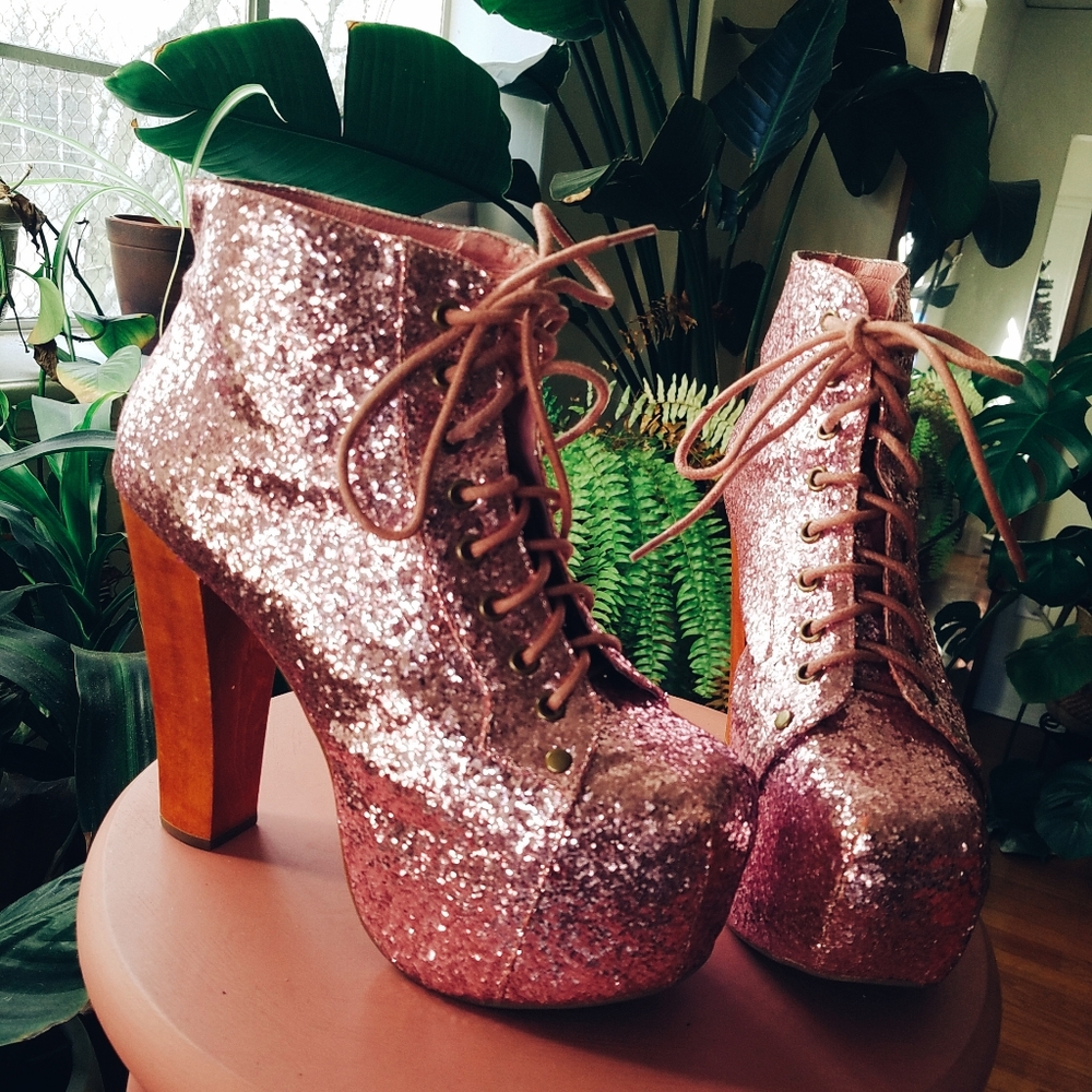 Jeffrey Campbell Lita glitter